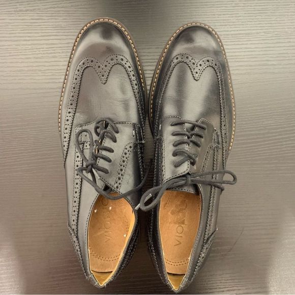 Vionic Mens 555Bruno Leather Shoes size 9.5 - Picture 5 of 7